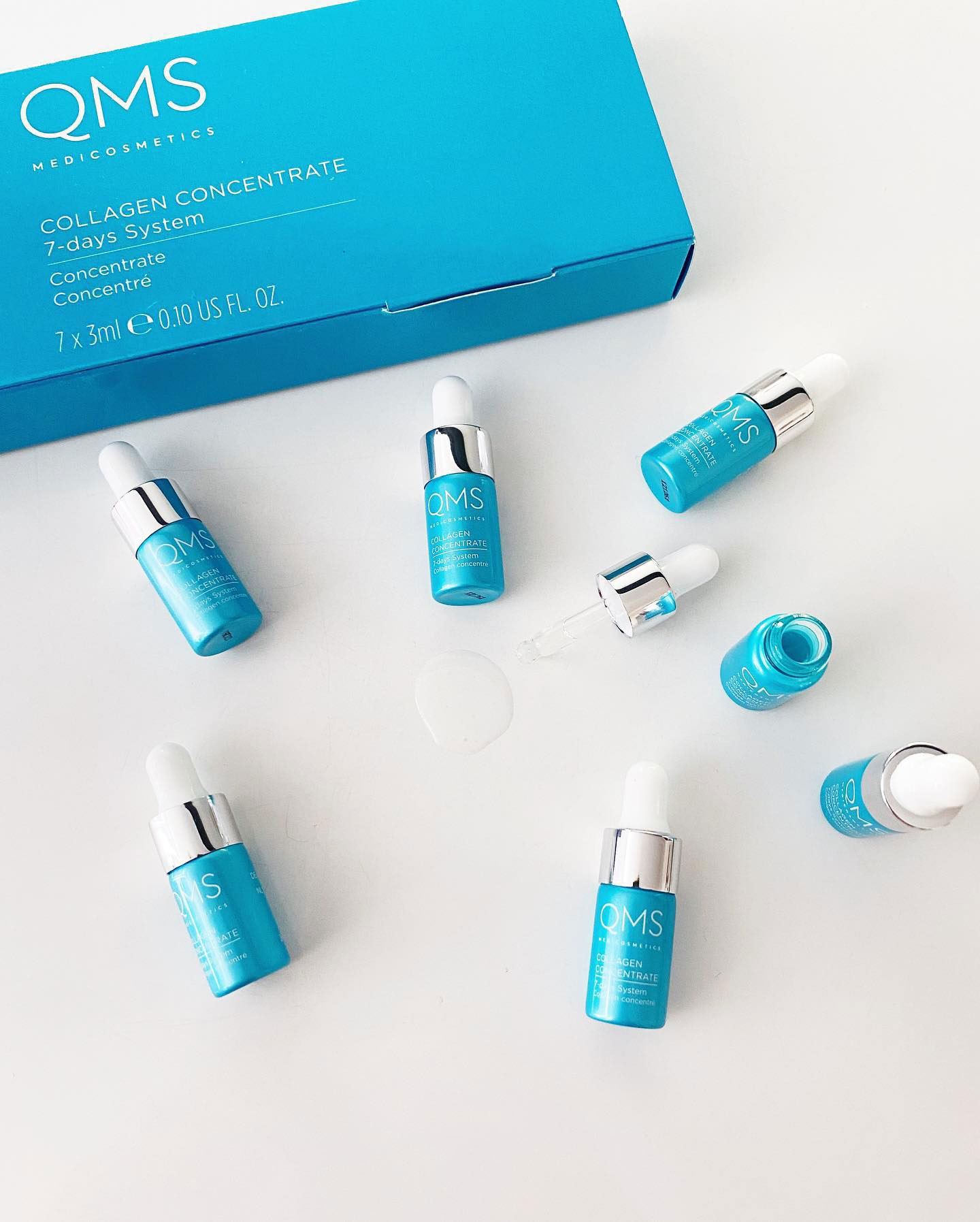 Treating The Face To The Qms Medicosmetics Collagen Concentrate Day