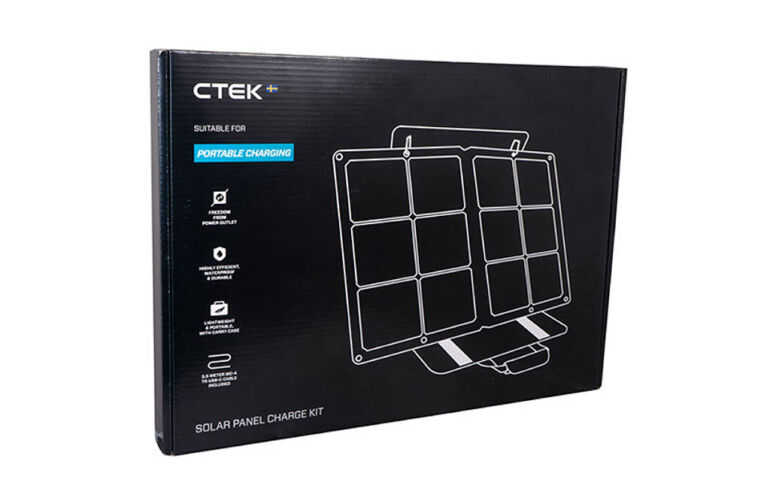 The Ctek W Solar Panel Charge Kit Brings The Power Whatever The Weather