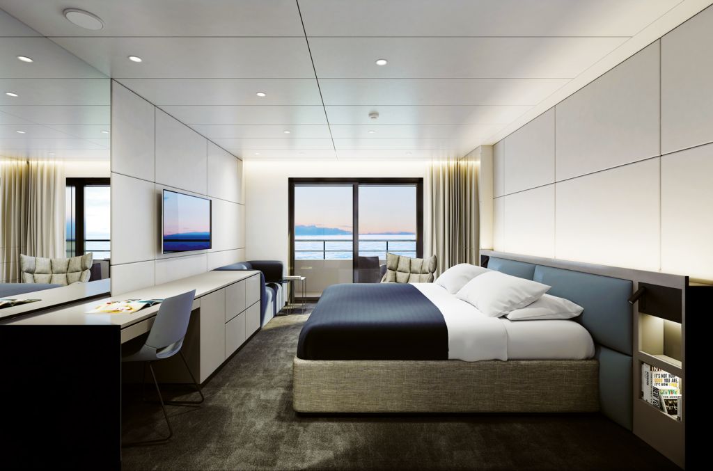 Emerald Azzurra stateroom with balcony