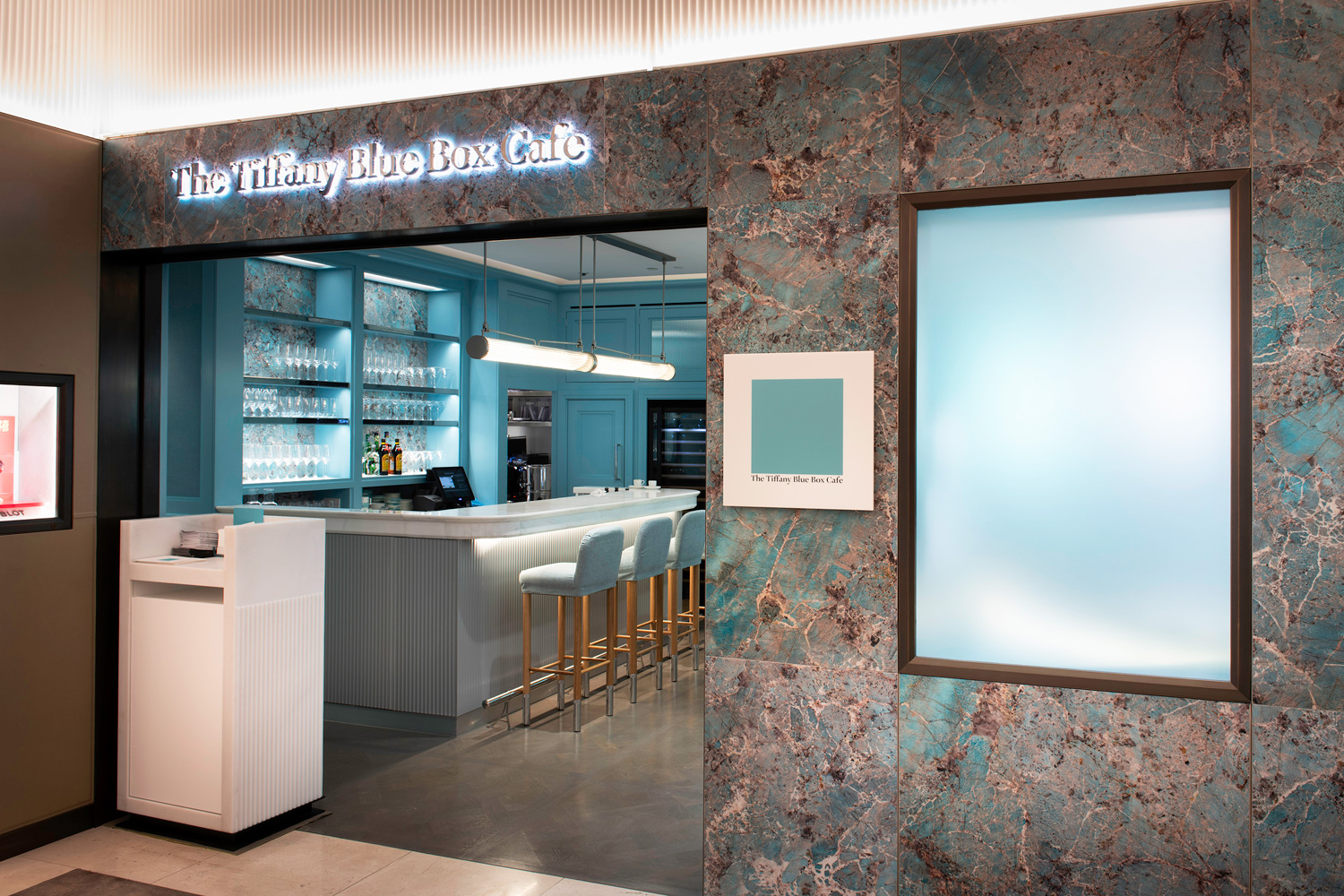 Portview Completes Tiffany’s First Blue Box Cafe In Europe