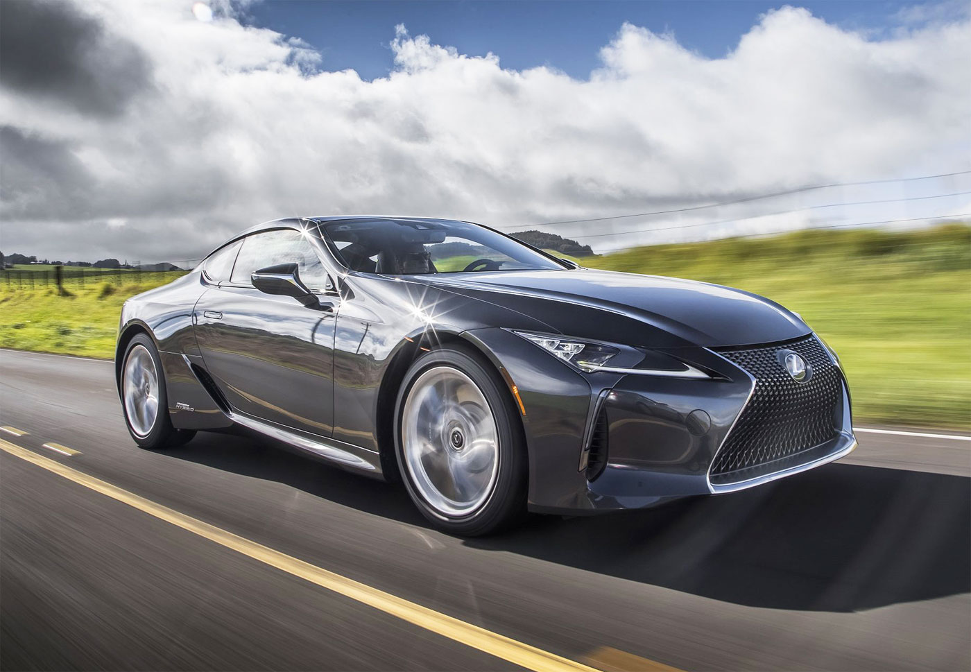 lexus lc 500 sonic titanium