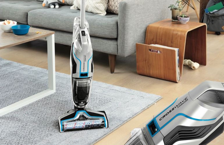 The Bissell Crosswave Cordless Multi-Surface Cleaner Is Put To The Test