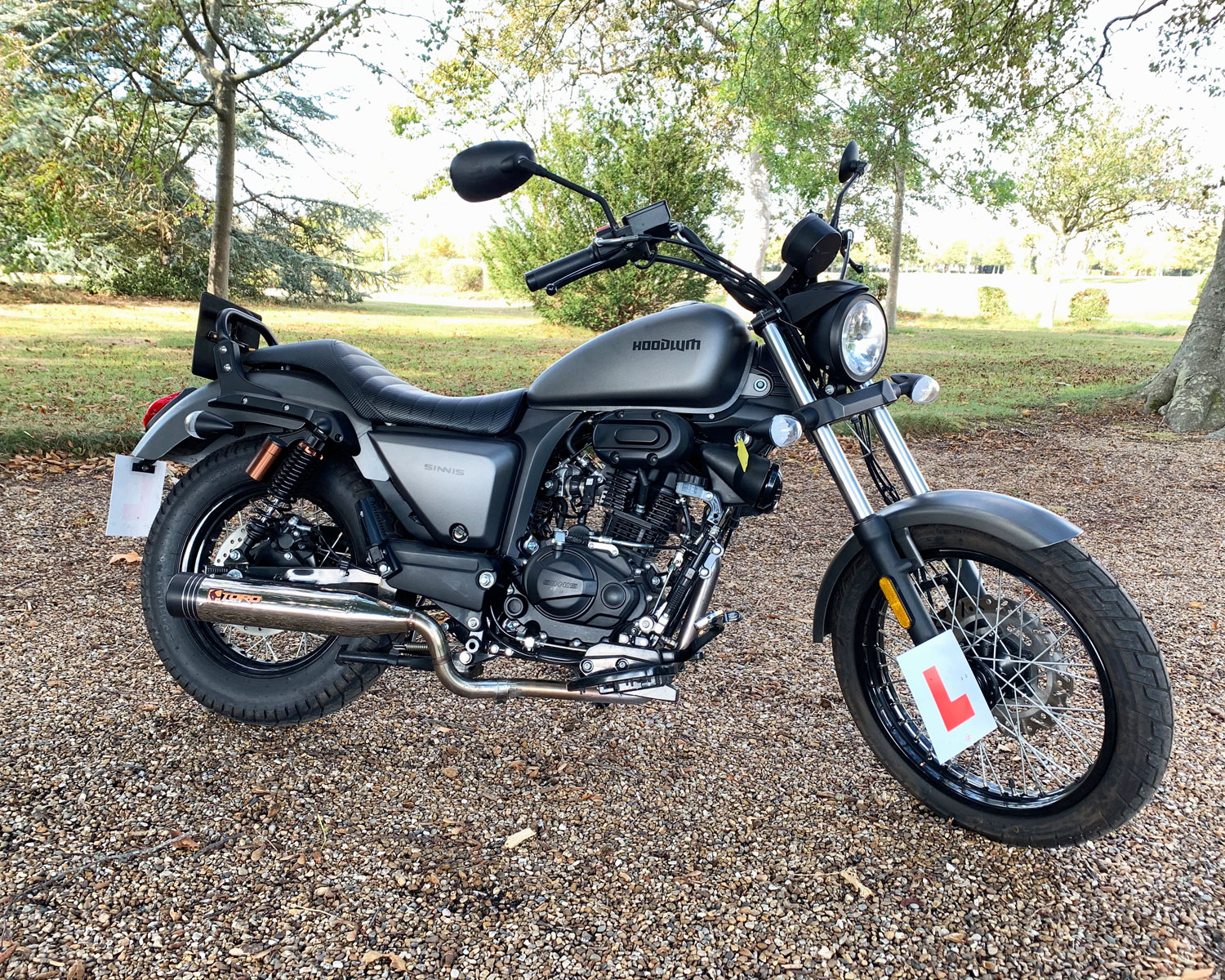 sinnis hoodlum 125 bobber