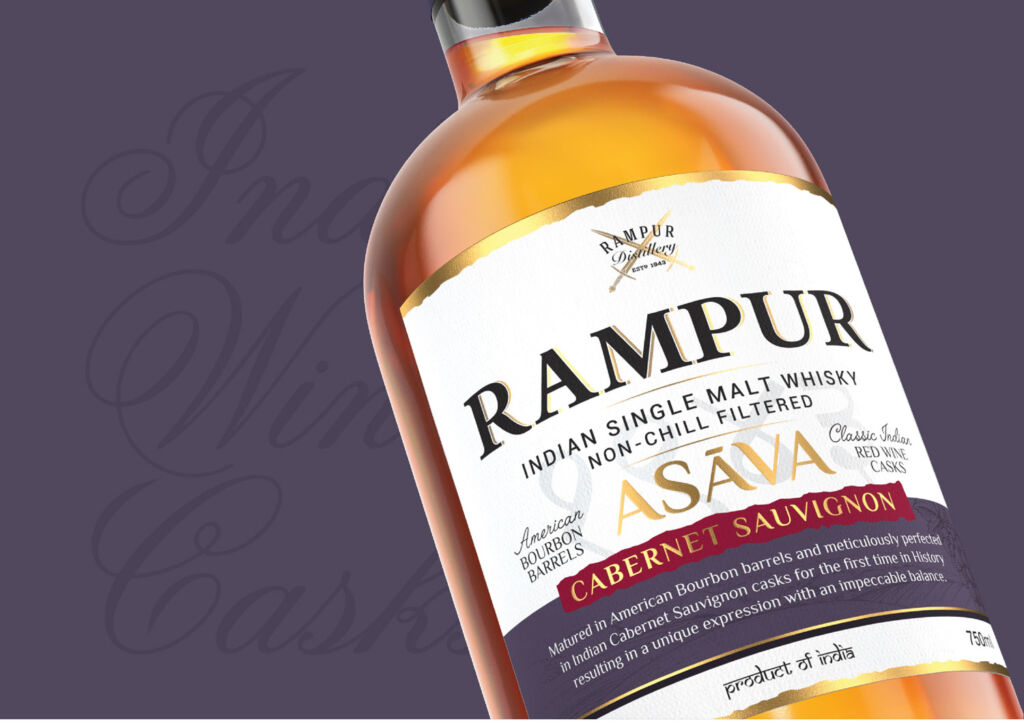 Bottle of Rampur Asava Cabernet Sauvignon