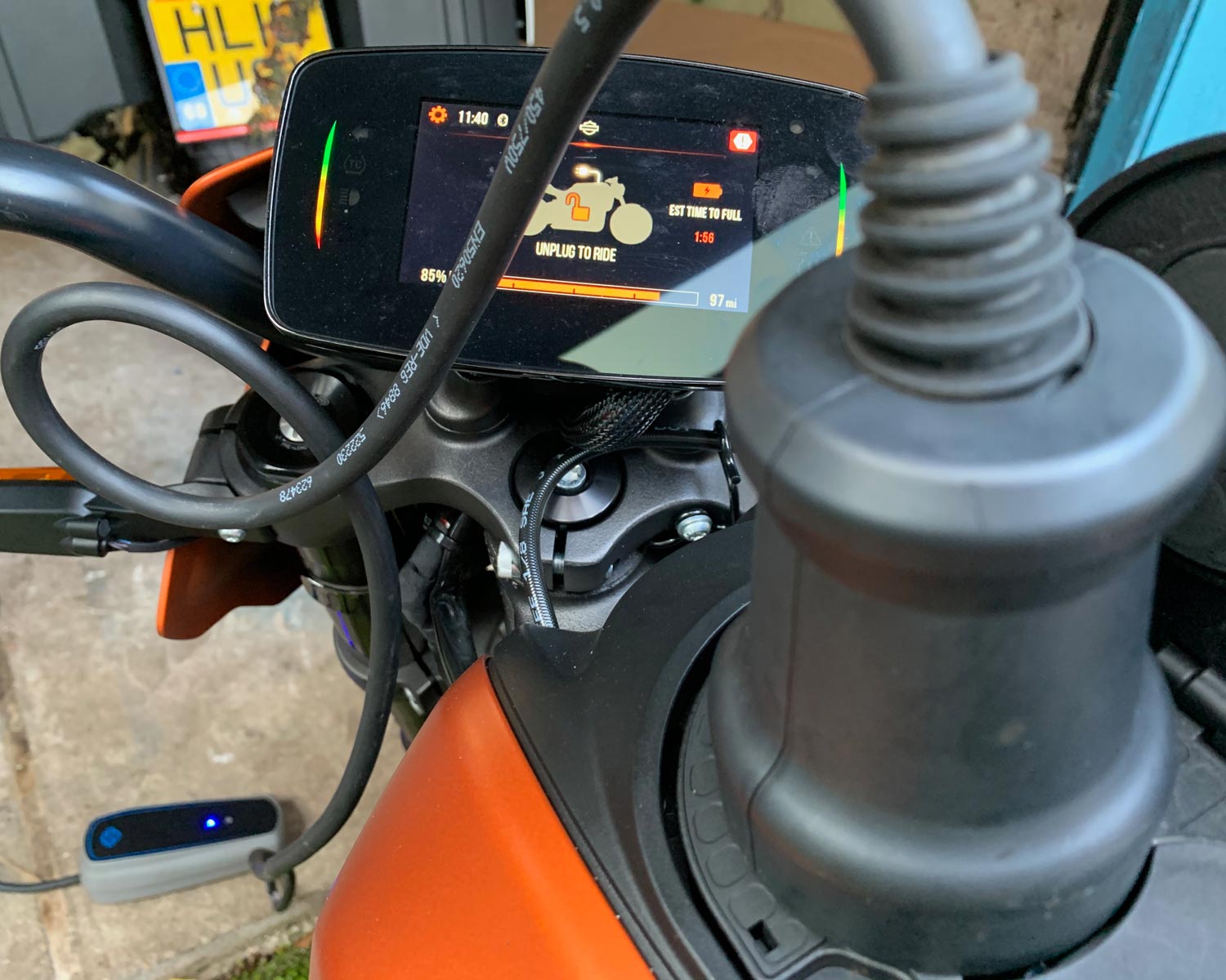 harley davidson livewire charging