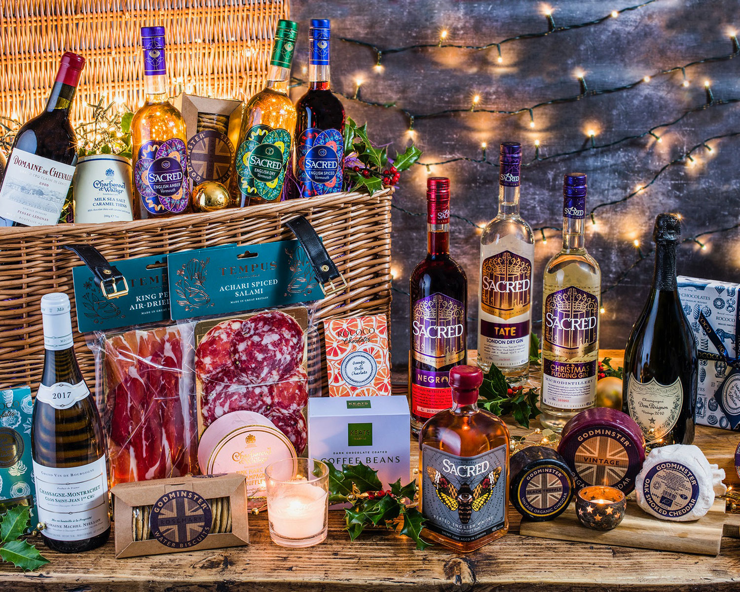 The Mouthwatering Contents Inside Sacred Spirits New Luxury Hampers