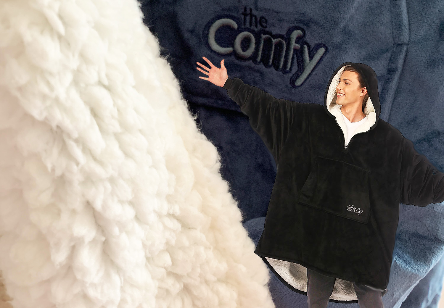 The Comfy Oversized Wearable Blanket Is on Sale at