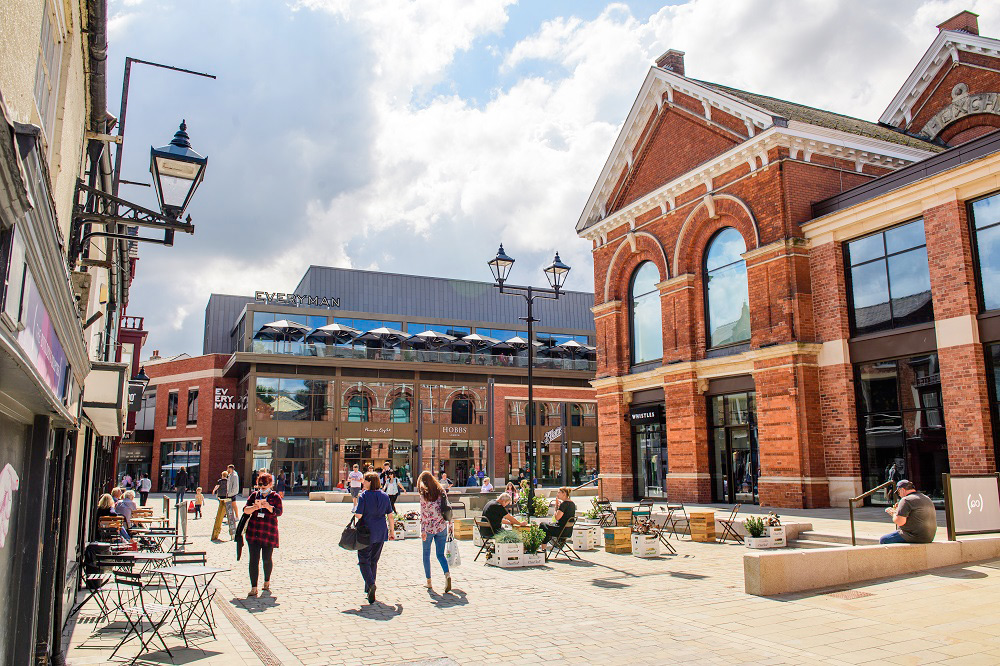 The Exchange Square in Cornhill Quarter