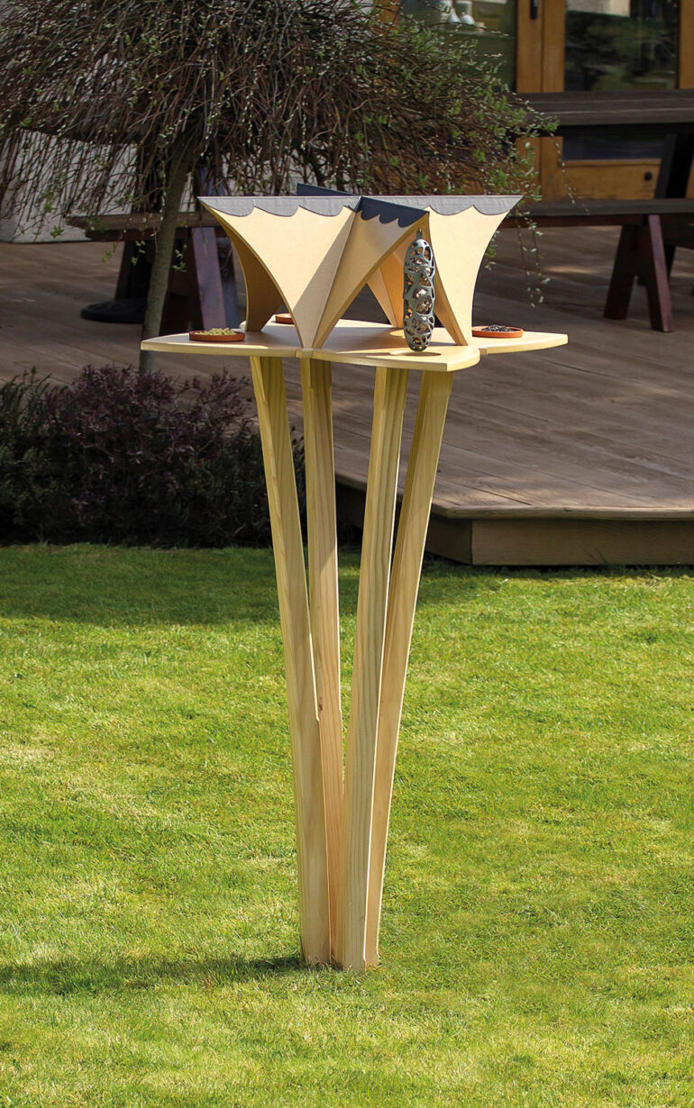 Perch & Settle's Extraordinary New Bird Table Is Art For The Garden