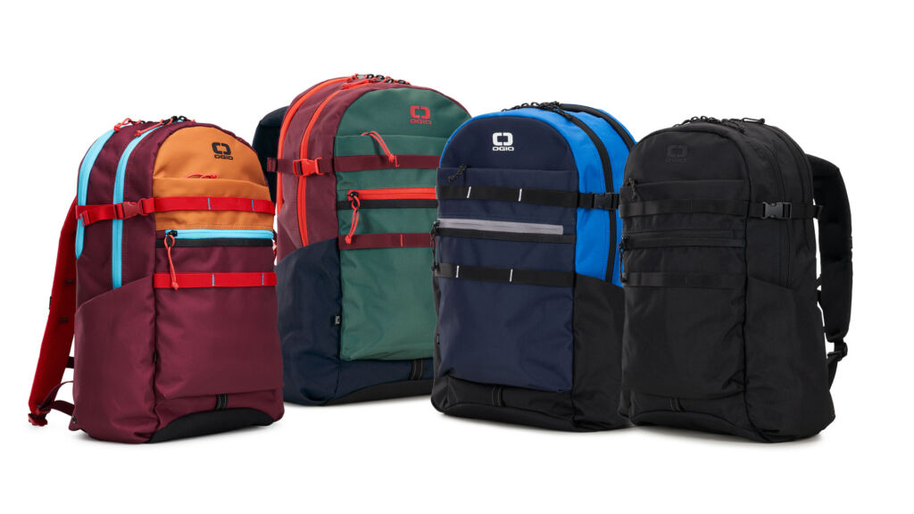 The Ogio Alpha+ range of Backpacks