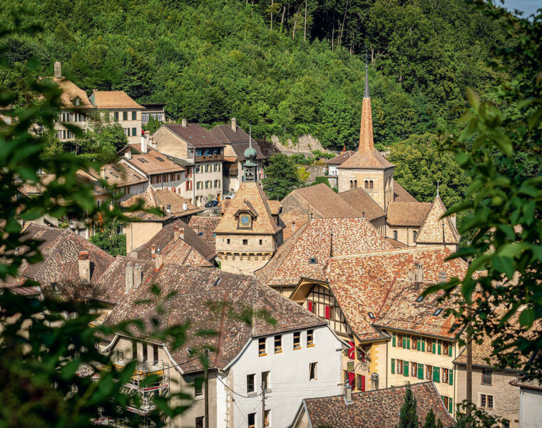 Some of the historic buildings in the Canton of Vaud