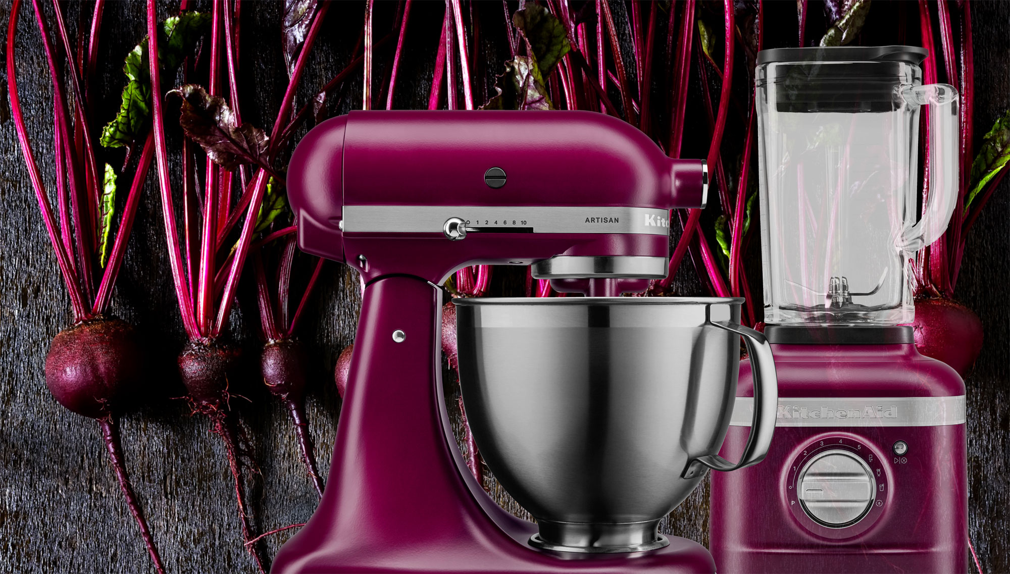 A Gorgeous Beetroot KitchenAid\'s Is Of For Year 2022 The Colour