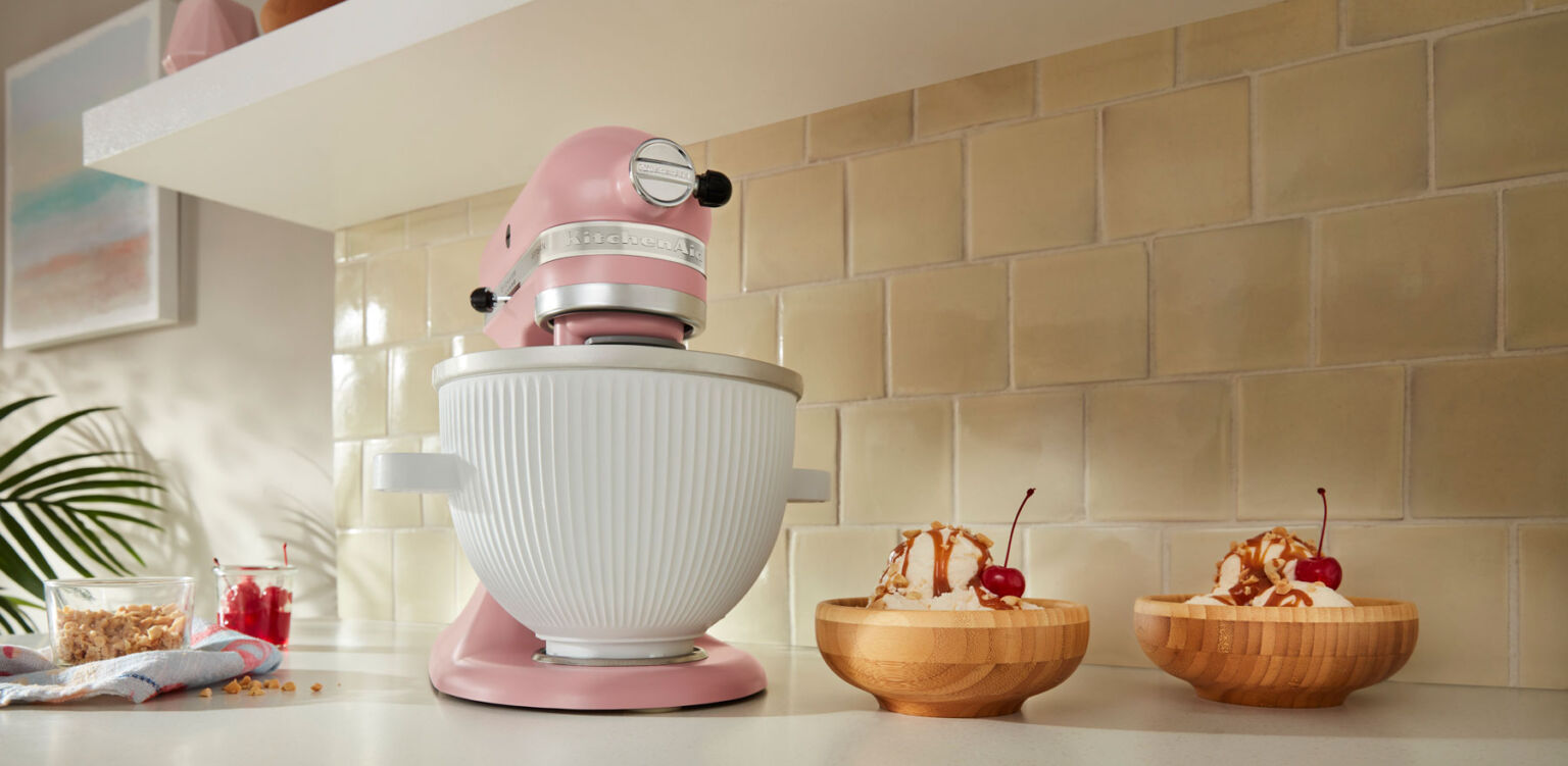 The New KitchenAid Ice Cream Maker Attachment Makes Summertime Delicious