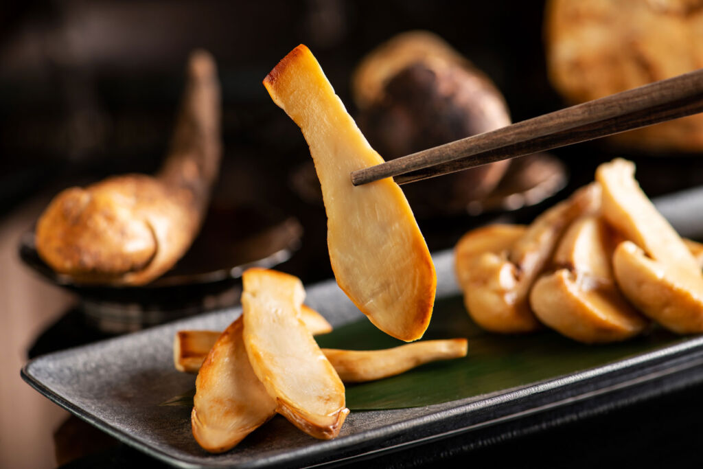 The Salt Grilled Fresh Wild Mushroom Combination