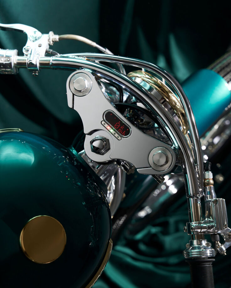 Tamarit's Emerald Motorcycle, A Two-wheeled Work Of Art Heads To Auction