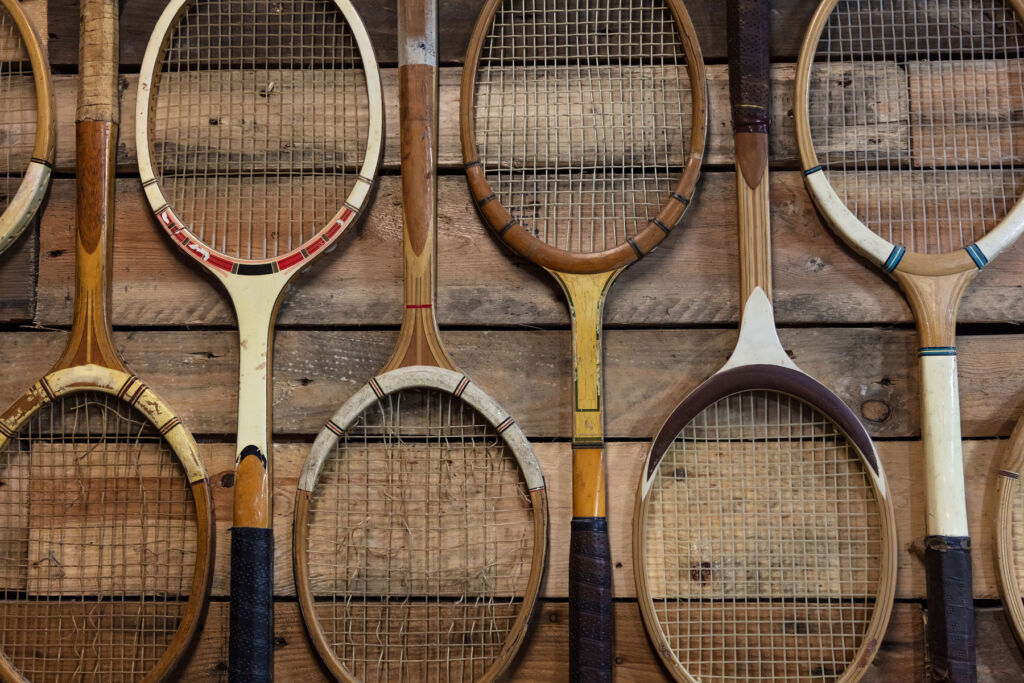 A Historic Private Collection of Antique Tennis Rackets is Heading to Auction
