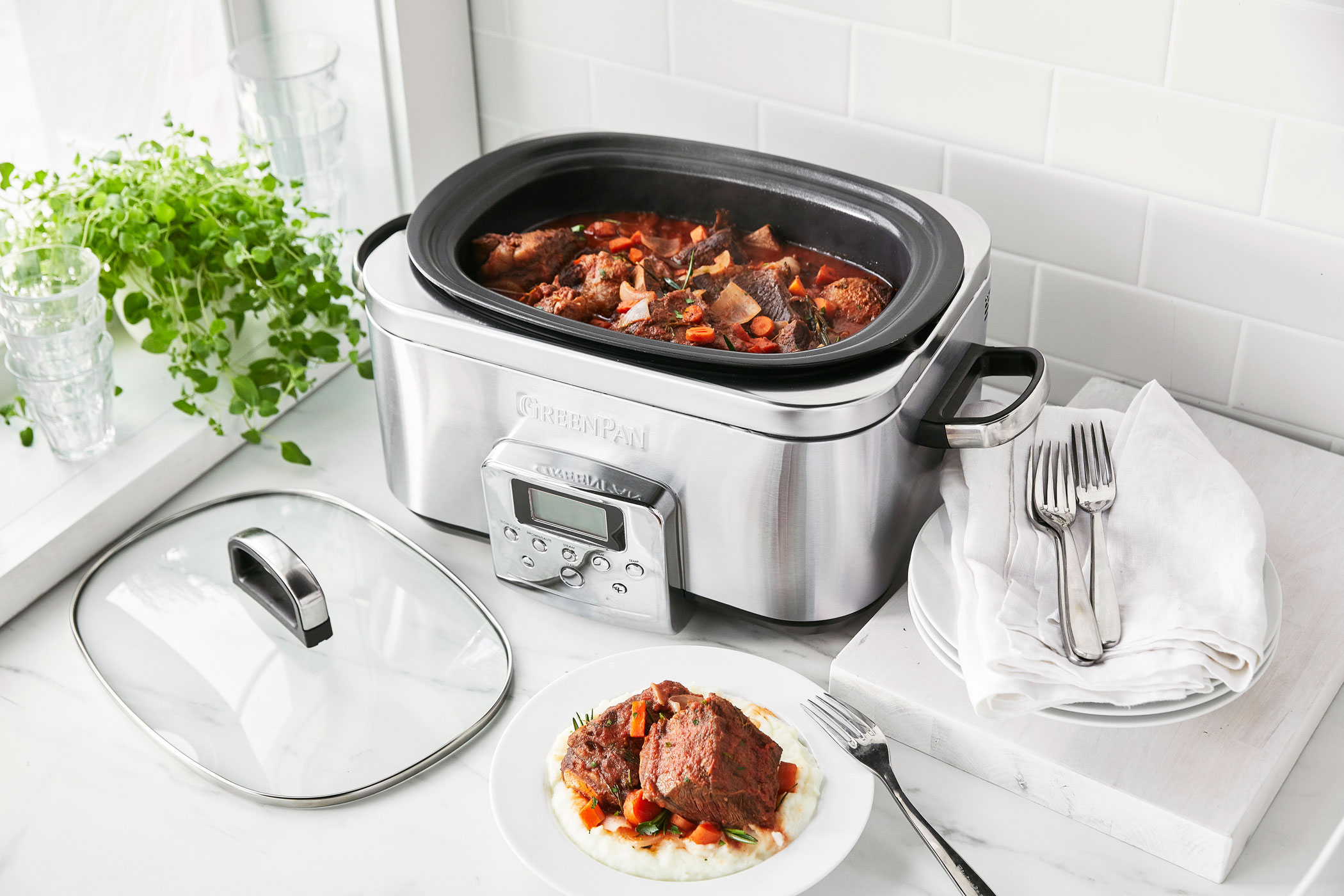 New GreenPan PFAS-Free Slow Cooker vs the Oven – AboutMyGeneration