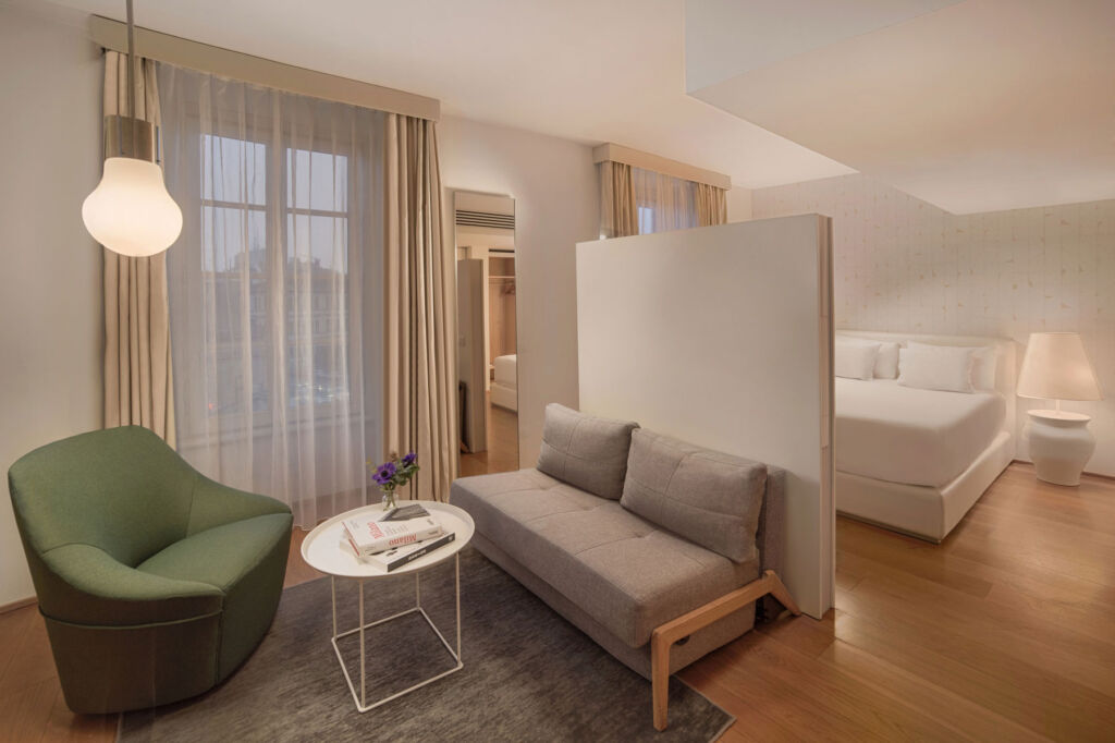 A look inside one of the hotel's junior suites