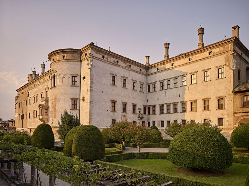 The exterior of Castello del Buonconsiglio