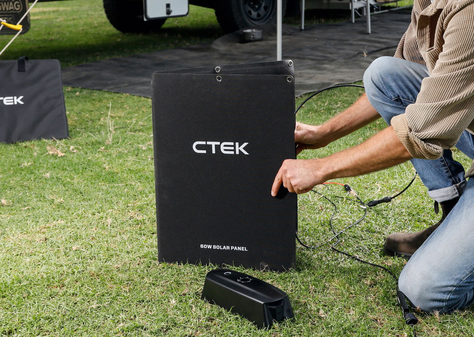 CTEK CS Free Portable Solar Charging Kit (60Watt - 12volt)