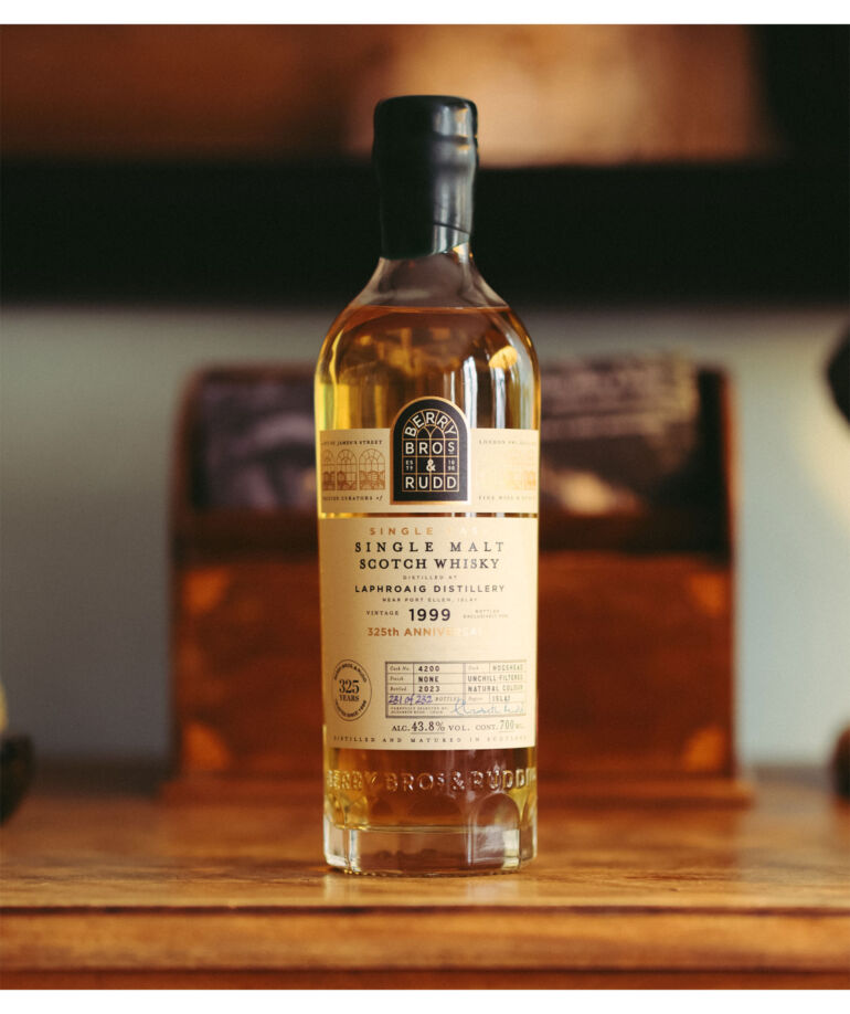 Berry Bros. & Rudd Celebrates 325 Years With Exclusive Laphroaig Bottling