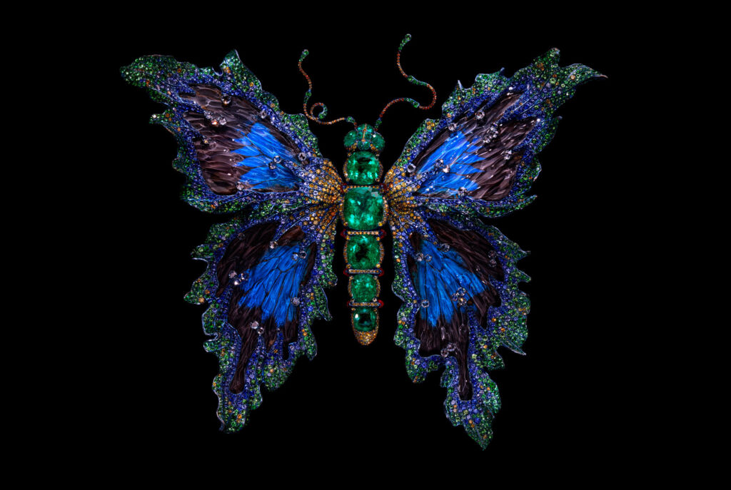 The Butterfly made from jewels called Metamorphosis
