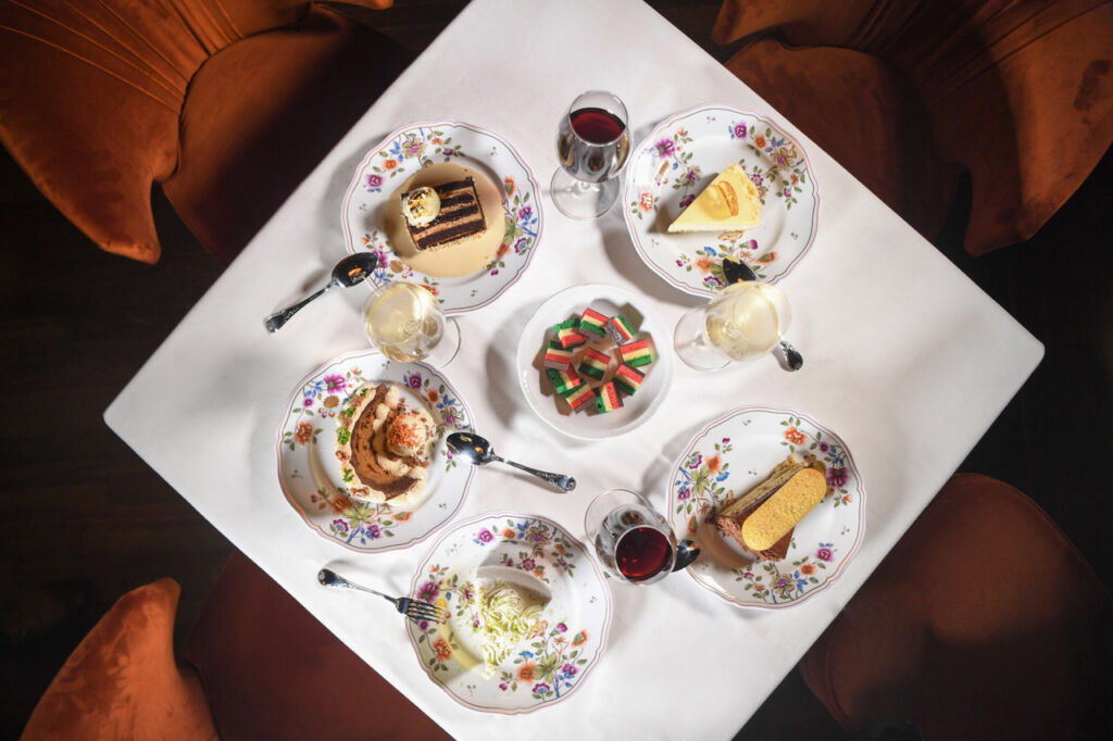A top-down view of some of the delicious desserts that will be available in the restaurant