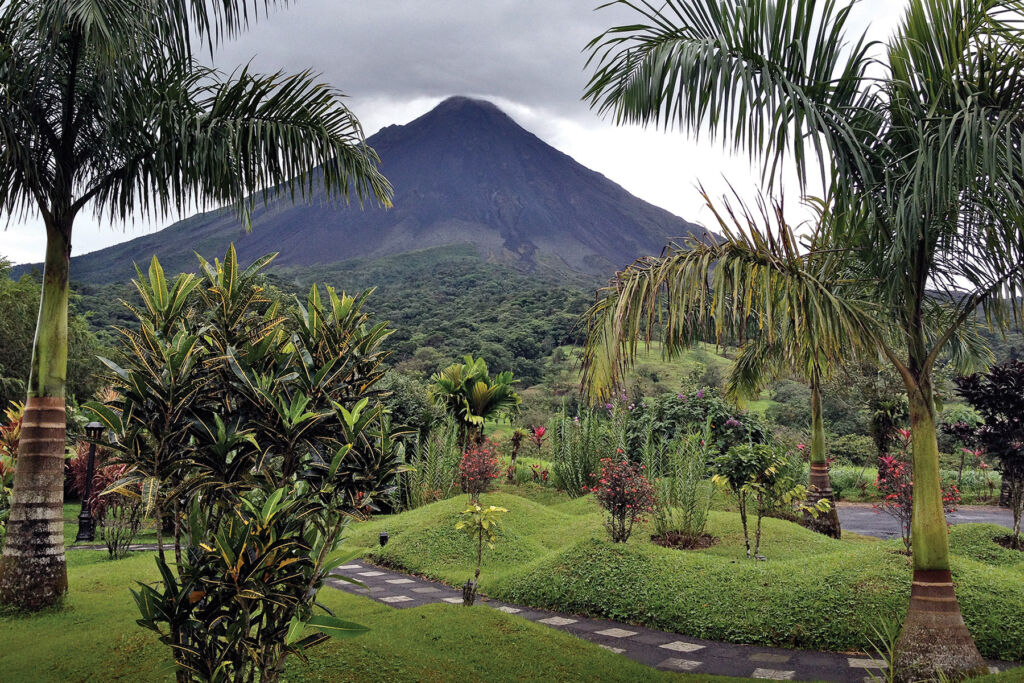 The Arenal volcano