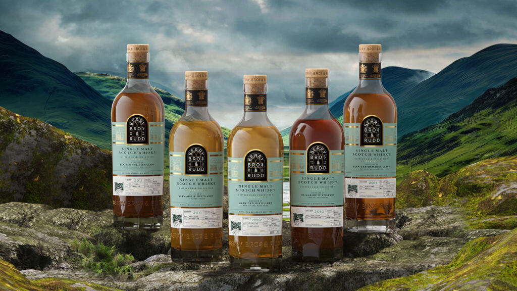 The five bottles in the 2024 Glens & Valleys collection