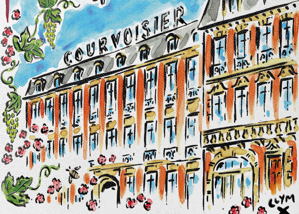 Courvoisier and the Artist Clym Evernden Bring a New Look to Courvoisier Extra