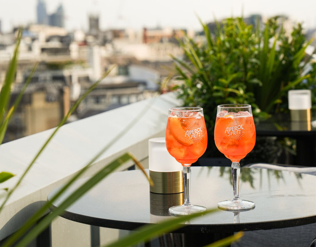 AMANO Covent Garden Launches New Italian Rooftop Oasis With Aperol Spritz