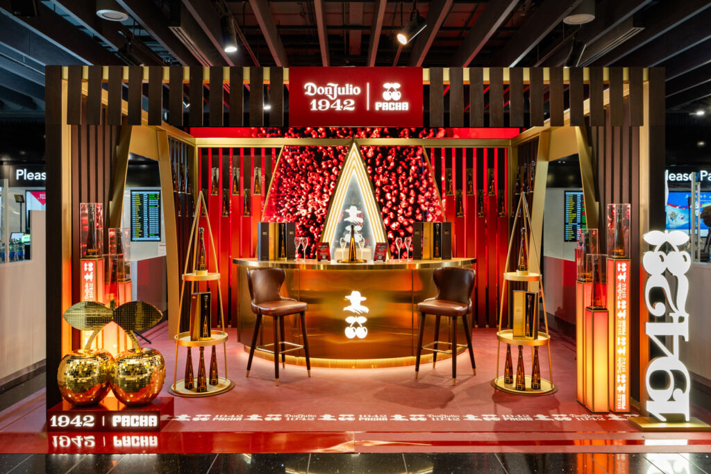 Tequila Don Julio 1942 & Pacha Launch Pop-ups in Airports Across Europe