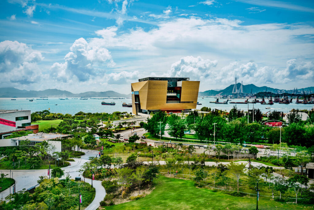 A photograph of the Palace Museum