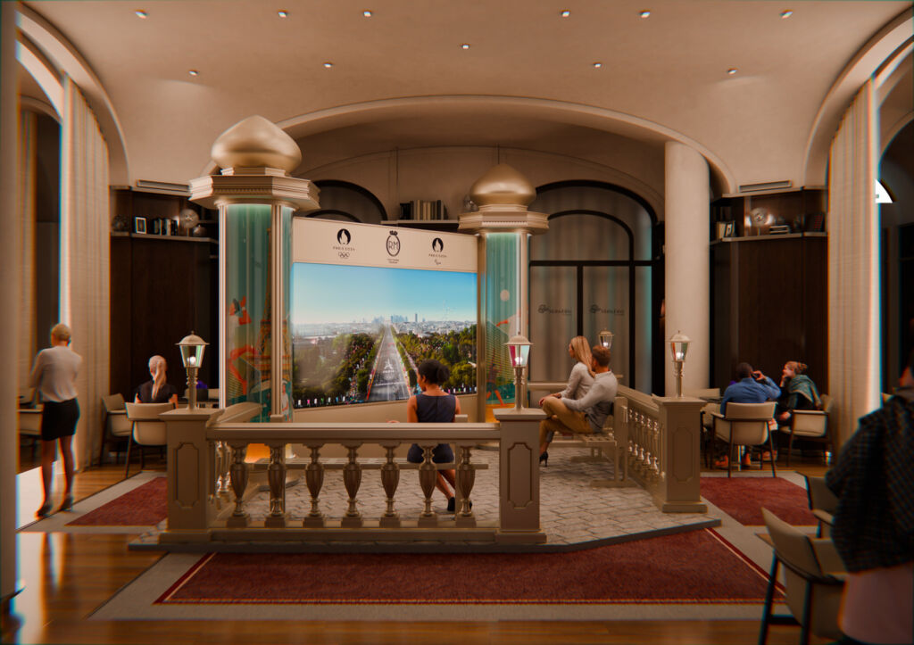 Le Royal Monceau - Raffles Paris Unveils Immersive 2024 Olympics Installation