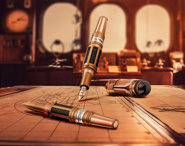 Montegrappa Unveils its Marconi Model 150 Limited-edition Pen Collection
