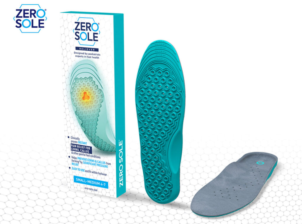 A photograph showing the innovative sole product