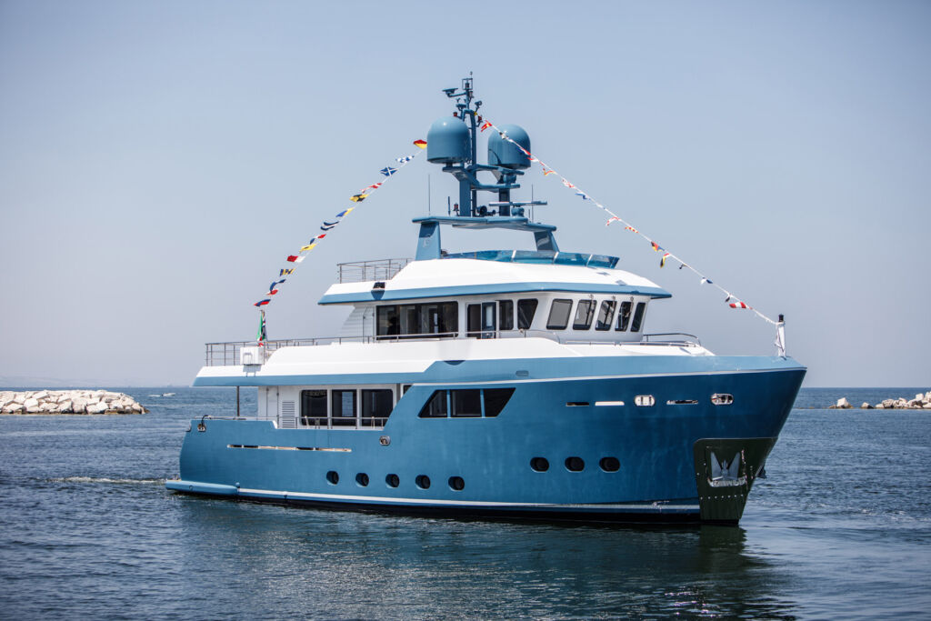 Cantiere delle Marche Successfully Launches Alexa, its Seventh Darwin 86