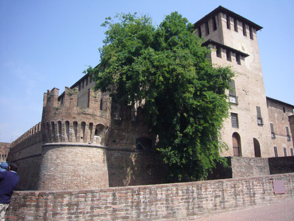 The exterior of Castello Fontanellato