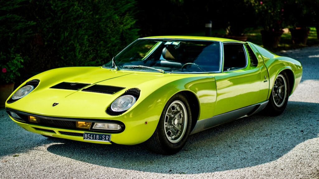 The pristine 1970 Lamborghini Miura S