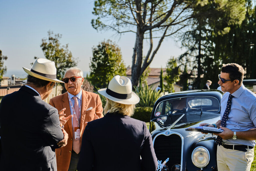 Some of the judges in discussion