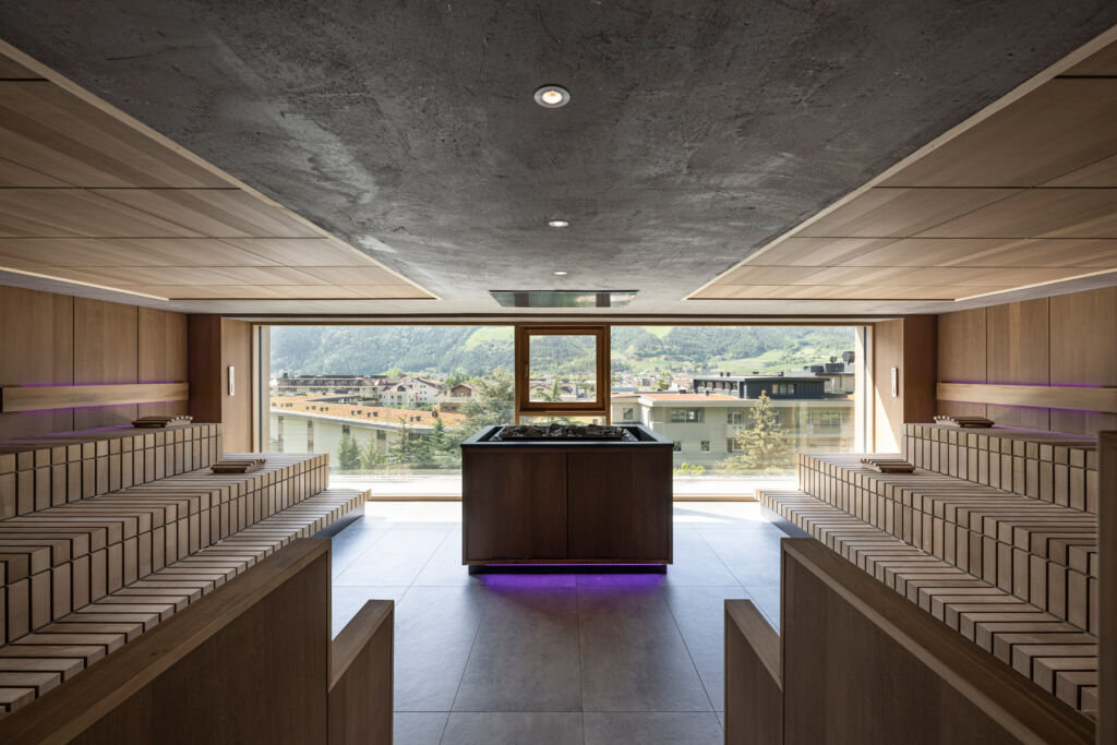 The sauna at Feldhof