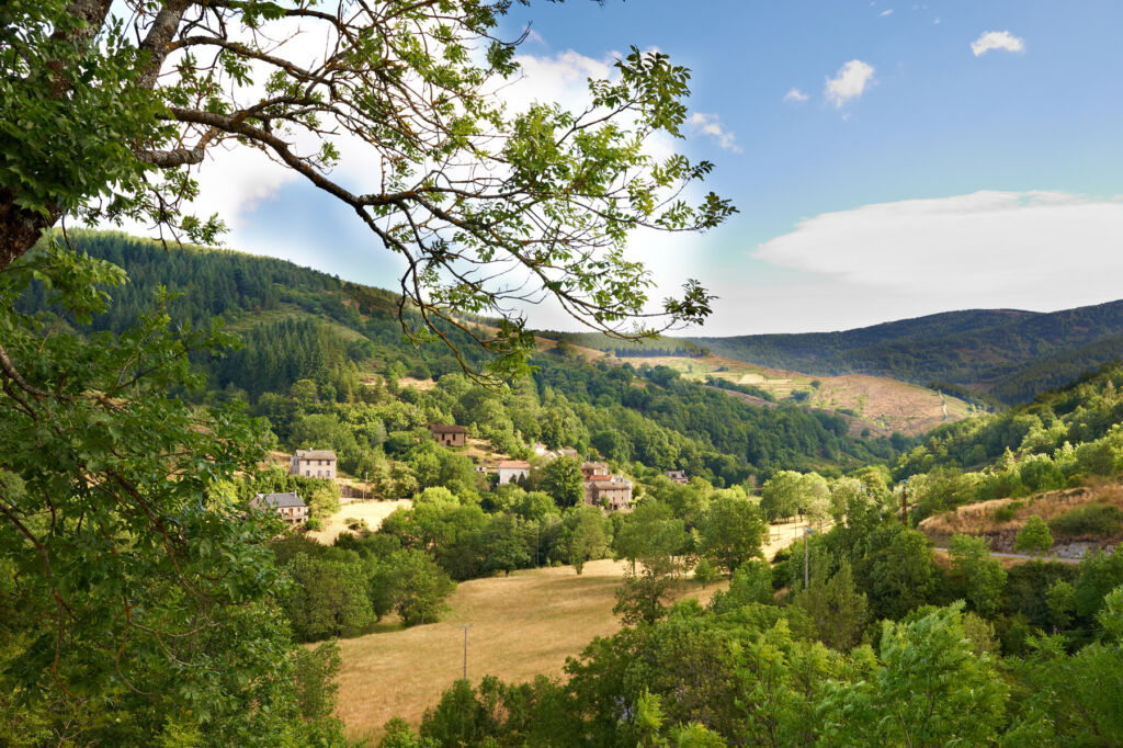 The countryside in the Jura Region