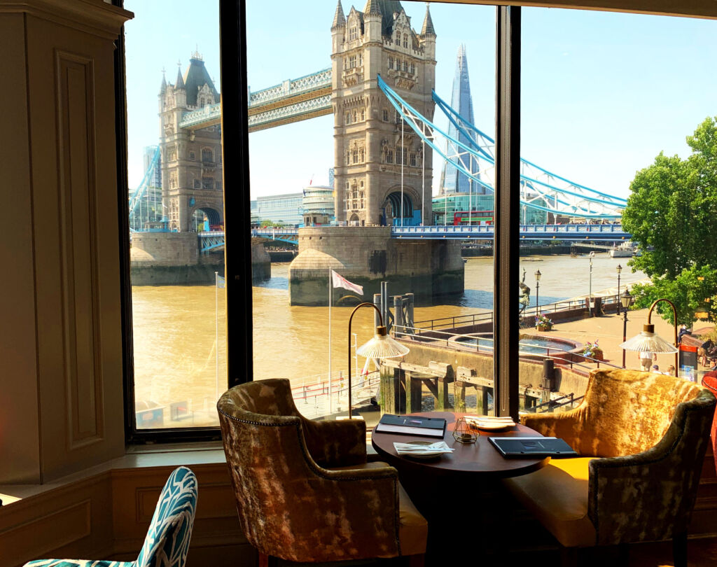 VU from The Tower Bridges the Gap between Great Views and Good Food