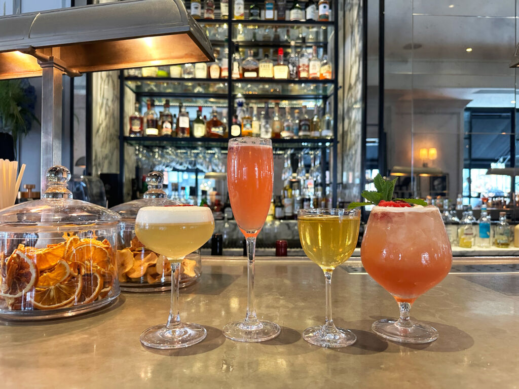 The Summer Botanical Cocktail Menu from Whittard of Chelsea & 108 Brasserie