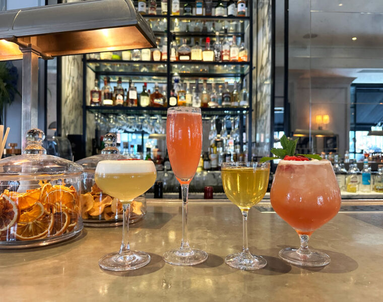 The Summer Botanical Cocktail Menu from Whittard of Chelsea & 108 Brasserie