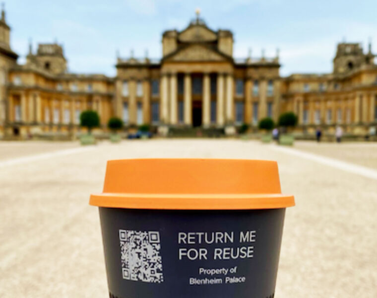 Blenheim Palace and the Eden Project to Eradicate 600k Single-use Coffee Cups