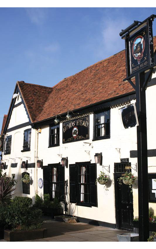 A photograph showing the exterior of the pub