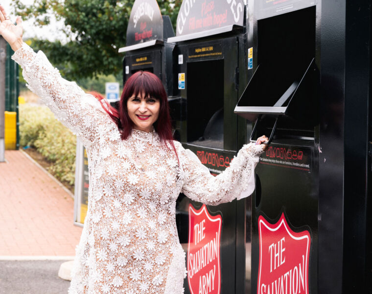 The Salvation Army partners with Rebekah Roy for Sustainable Fashion Week