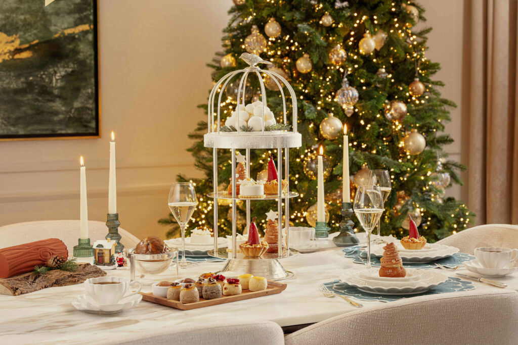 A festive afternoon tea