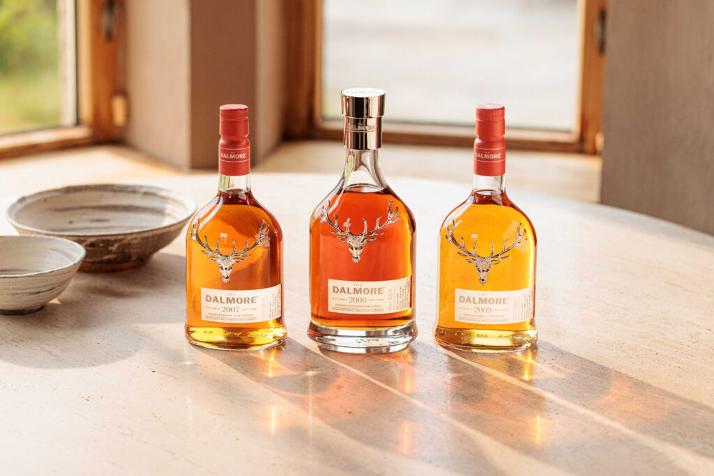 The three bottles in The Distillery Select Series